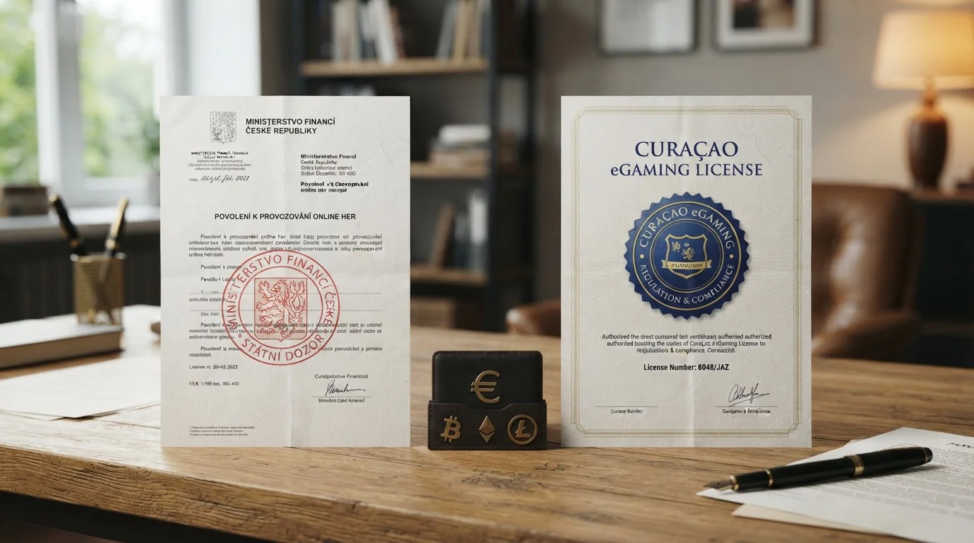 Srovnání českých licencovaných a zahraniční krypto kasin
