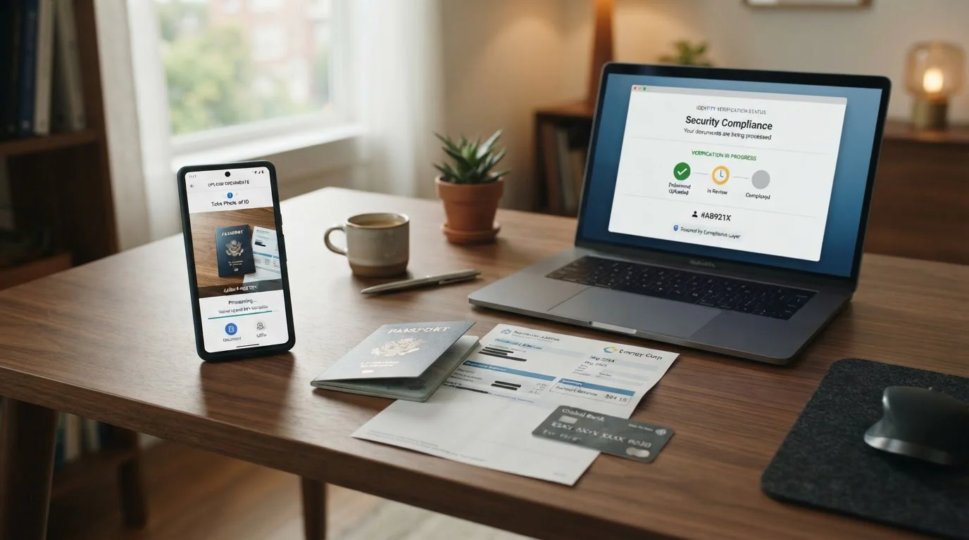 Dokumenty pro KYC ověření totožnosti v online kasinu