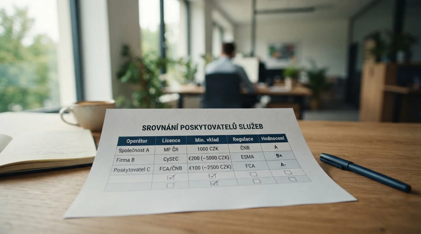 Srovnání MOF licencovaných kasin pro české hráče