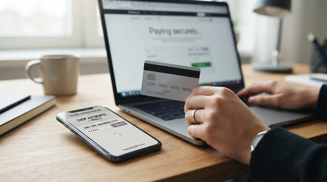 Platba bankovní kartou v online kasinu s 3D Secure ověřením